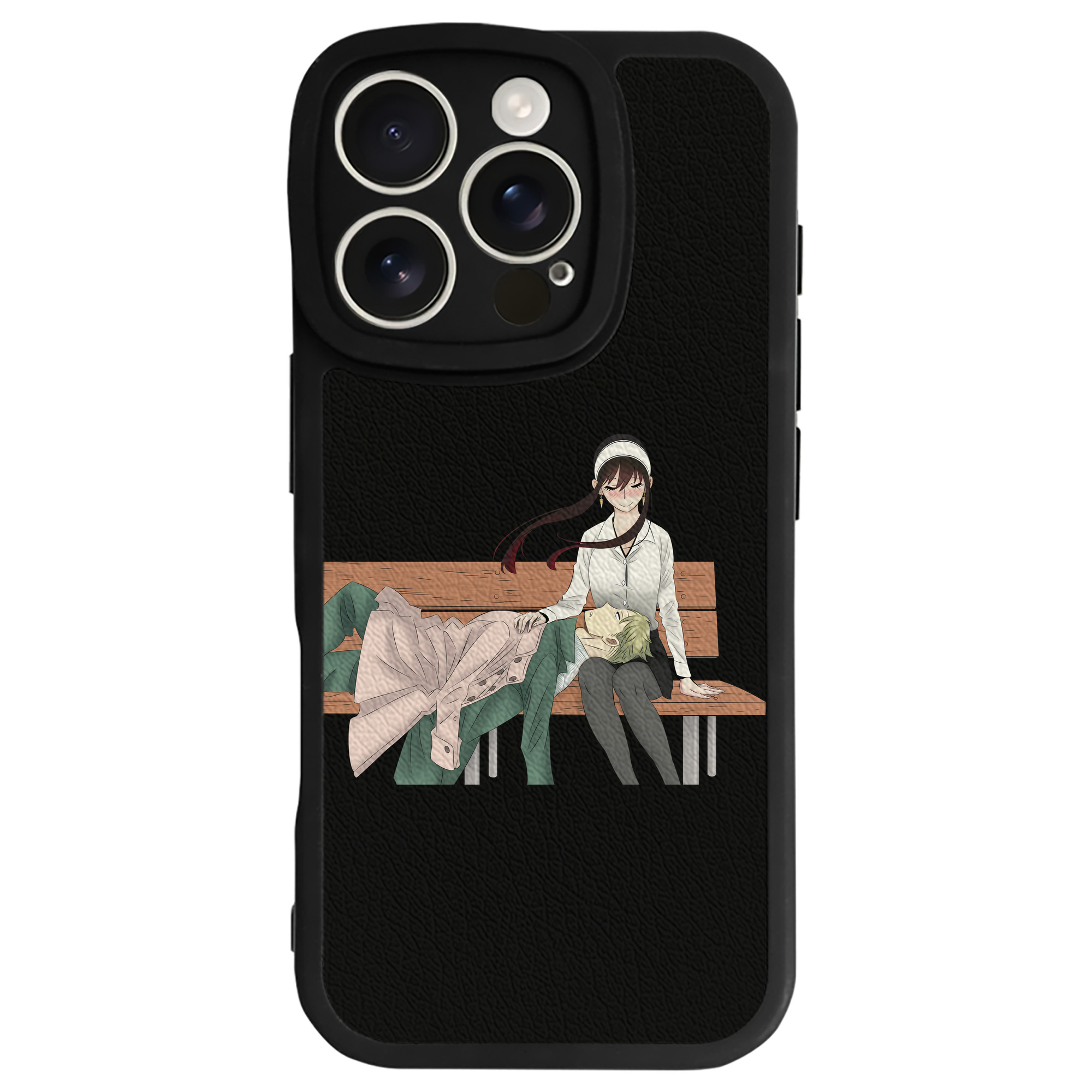 （画像用） SPY×FAMILY间谍家家酒 【iPhone 16シリーズ対応】シリコンスマホケース（レザー調） 材質：シリコン